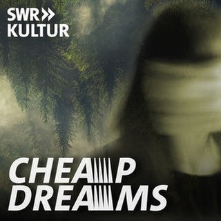 Grafik zur fünfteiligen Mystery-Mockumentary über Turbo-Konsum und Warten "Cheap Dreams"