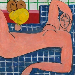 Henri Matisse, Grand nu couché (Nu rose) [Grosser liegender Akt (Rosafarbener Akt)], 1935