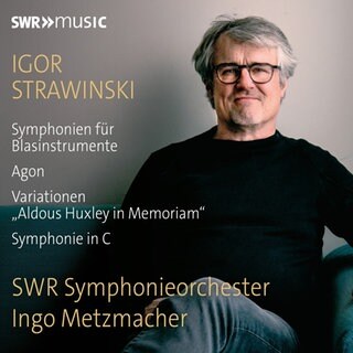 Cover der CD "Igor Strawinsky: Orchestrals Works" mit Ingo Metzmacher und dem SWR Symphonieorchester