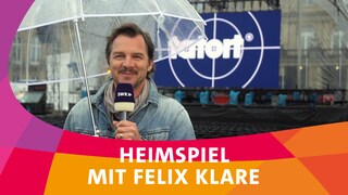 Felix Klare auf dem SWR Sommerfestival in Stuttgart.