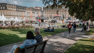 Impressionenen des SWR4 Tages auf dem Schlossplatz