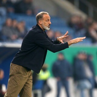 Trainer Pellegrino Matarazzo von der TSG Hoffenheim