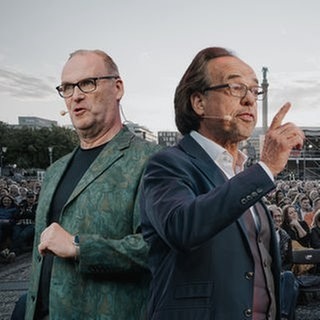 Andreas Müller und Christoph Sonntag bei der SWR3 Comedy Show