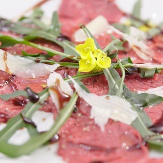 Carpaccio vom Straußenfilet