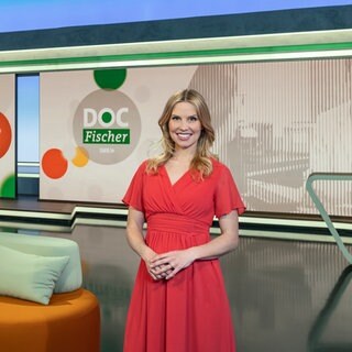 Julia Fischer im Studio von Doc Fischer.