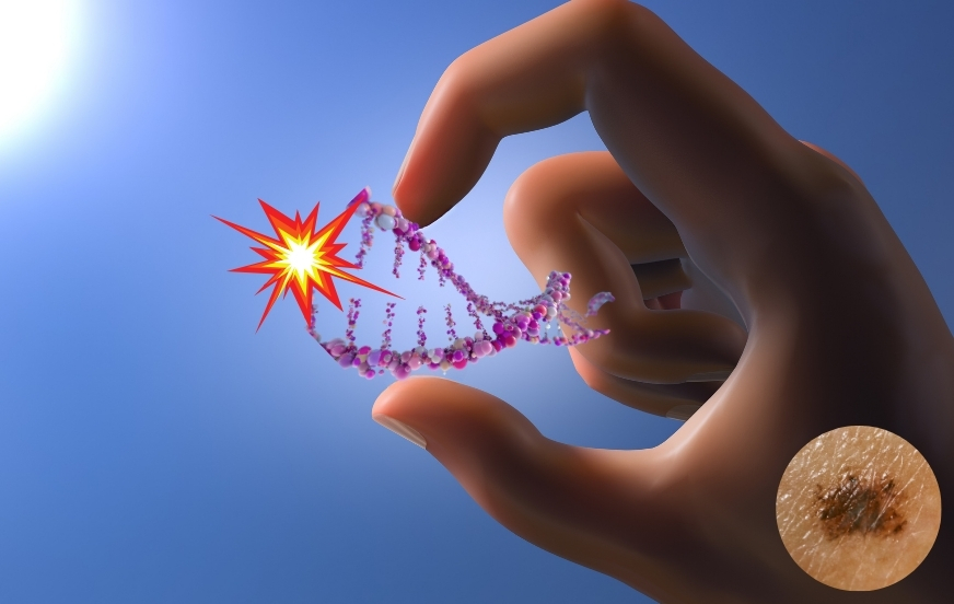 Sunlight and DNA damage: should we broaden the spectrum?