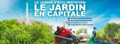 Le Jardin d'Acclimatation - Parc d'attractions et de loisirs - Paris