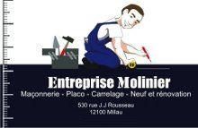 Molinier Steve - Entreprise de maçonnerie - Millau