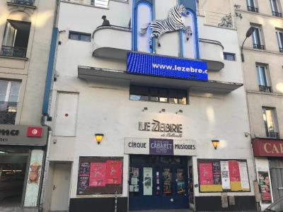 Le Zèbre - Salle de concerts et spectacles - Paris