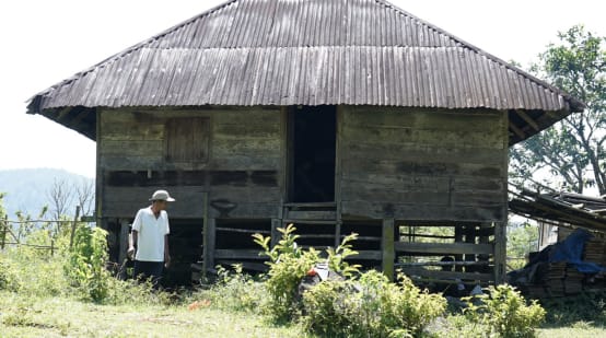 altes Holzhaus