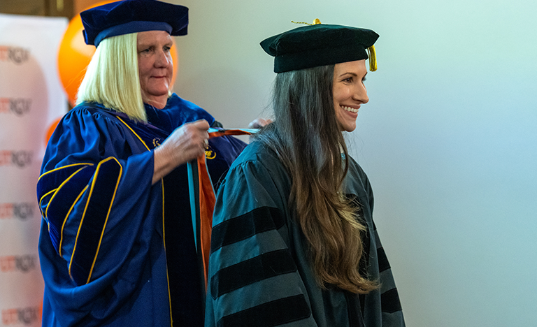 UTRGV Celebrates Fall 2024 Doctoral Graduates at Hooding Ceremony