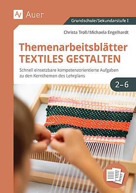 Cover des Buchs: Themenarbeitsblätter Textiles Gestalten