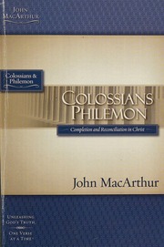 Cover of edition colossiansphilem0000unse