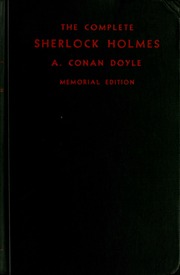 Cover of edition completesherlock01doyl