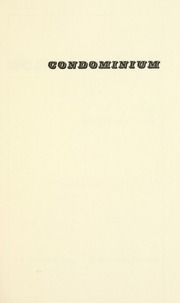 Cover of edition condominiumnove00macd