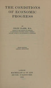 Cover of edition conditionsofecon0000clar