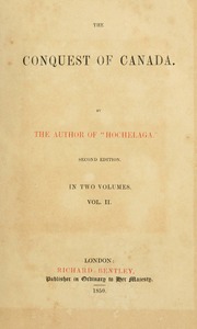 Cover of edition conquestofcanada02warb