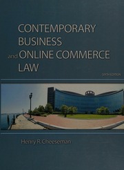 Cover of edition contemporarybusi0000chee_s2v3