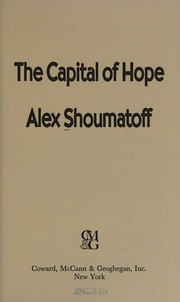 Cover of edition capitalofhope0000shou