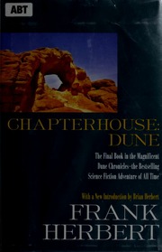 Cover of edition chapterhousedune00herb_0