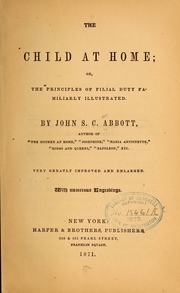 Cover of edition childathomeorpri00abbo