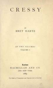 Cover of edition cressybretharte01hartrich