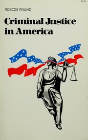 Cover of edition criminaljusticei00poun