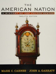 Cover of edition americannationhi0000carn_i0h5