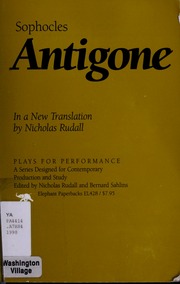 Cover of edition antigone00soph_0