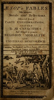 Cover of edition aesopsfableswith00aeso