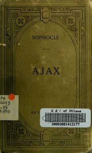 Cover of edition ajaxtour00soph