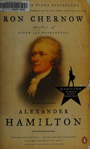 Cover of edition alexanderhamilto0000cher