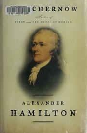 Cover of edition alexanderhamilto00cher