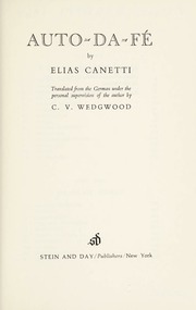 Cover of edition autodafe0000cane