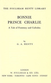 Cover of edition bonnieprincechar00hentiala