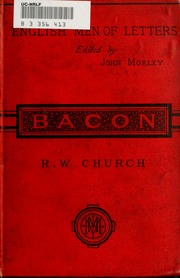 Cover of edition baconchurrich