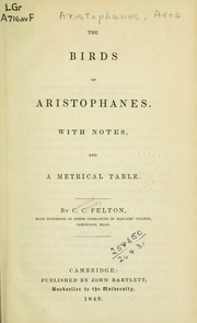 Cover of edition birds184900aris