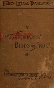 Cover of edition birdsfrogs00aris