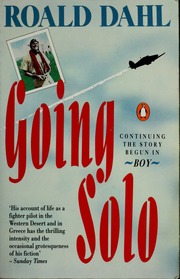 Cover of edition goingsolo000dahl