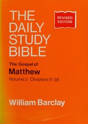 Cover of edition gospelofmatthew0002barc