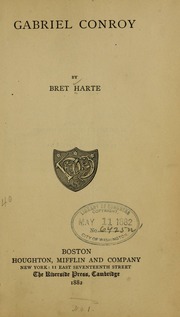 Cover of edition gabrielconroy00hart