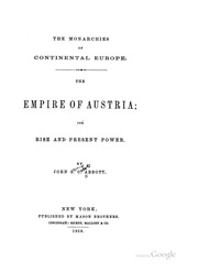 Cover of edition empireaustriait00abbogoog