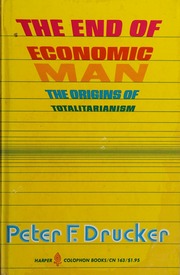 Cover of edition endofeconomicman0000druc