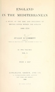 Cover of edition englandinmediter01corb