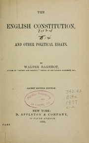 Cover of edition englishconstitut00bage