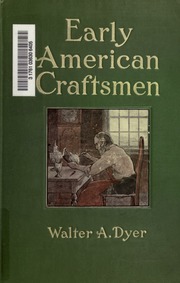 Cover of edition earlyamericancra00dyeruoft