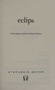 Cover of edition eclips0000meye