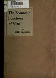 Cover of edition economicfunction00mcelrich