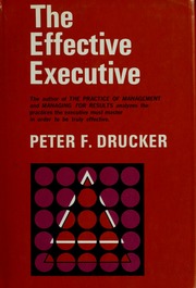 Cover of edition effectiveexecuti00druc