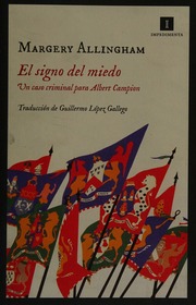 Cover of edition elsignodelmiedou0000alli